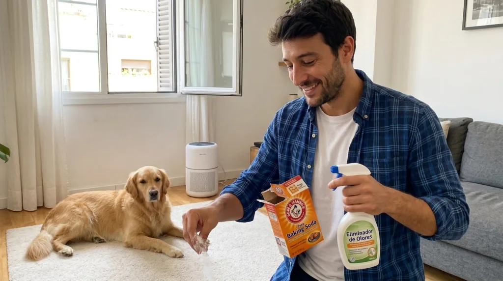 Consejos para eliminar el olor a perro