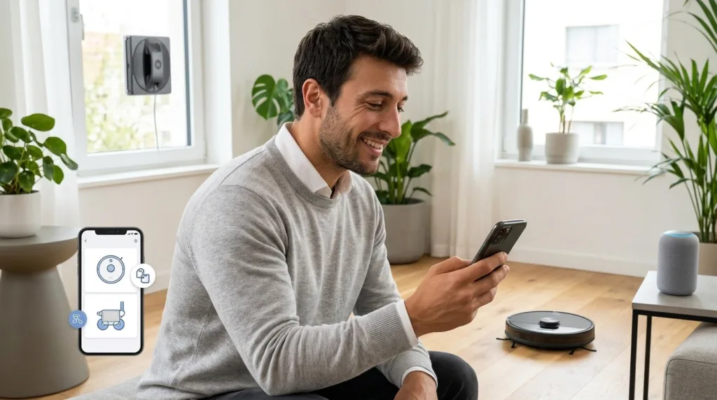 Herramientas de limpieza inteligentes que puedes controlar desde el celular