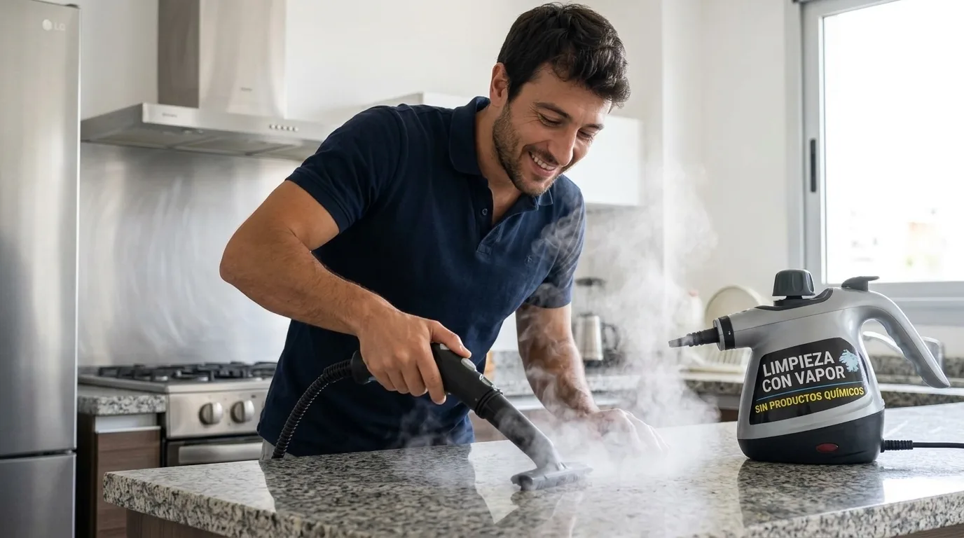 Cómo funciona el limpiador de vapor de hogar Cómo funciona el limpiador de vapor de hogar