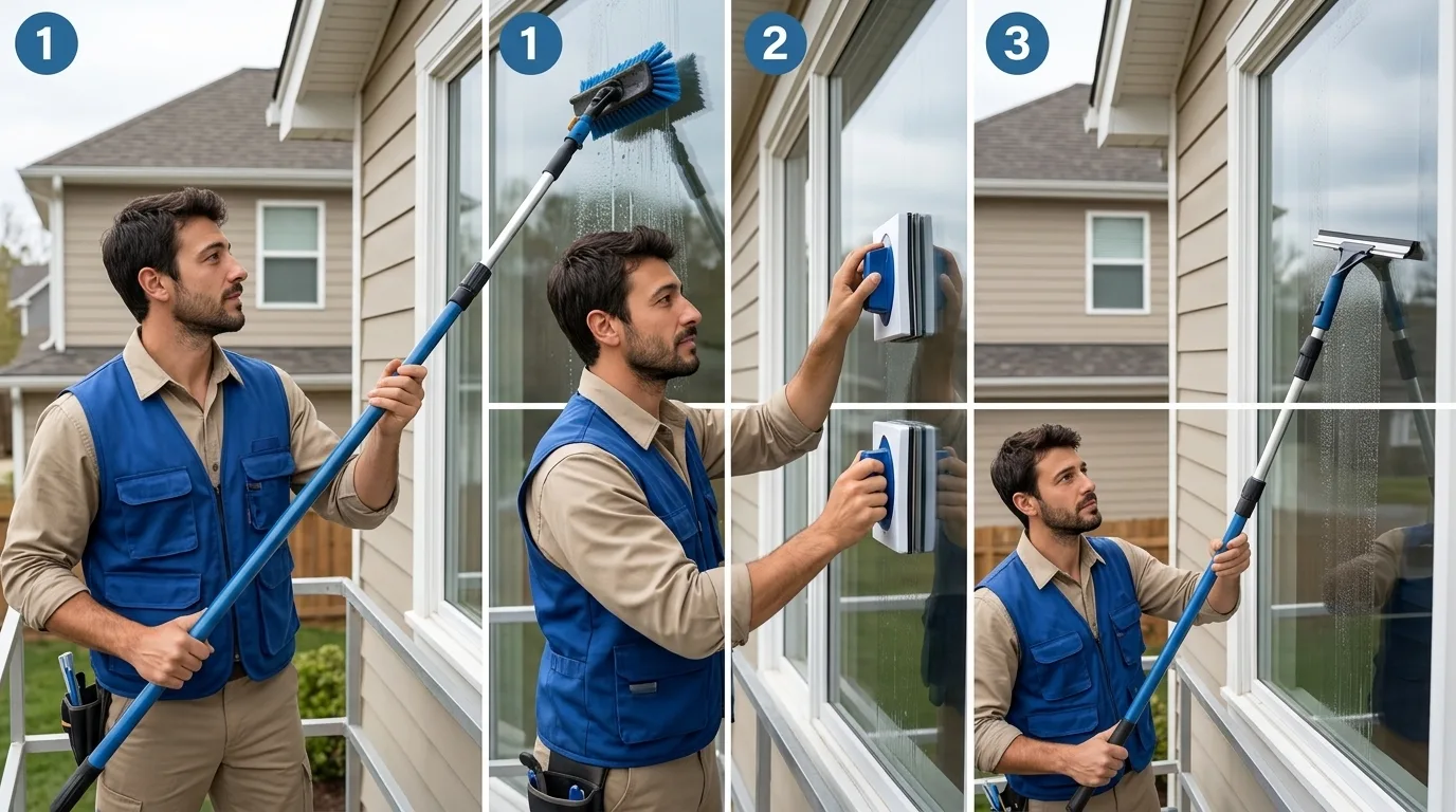 Productos y aparatos para limpiar ventanas Productos y aparatos para limpiar ventanas