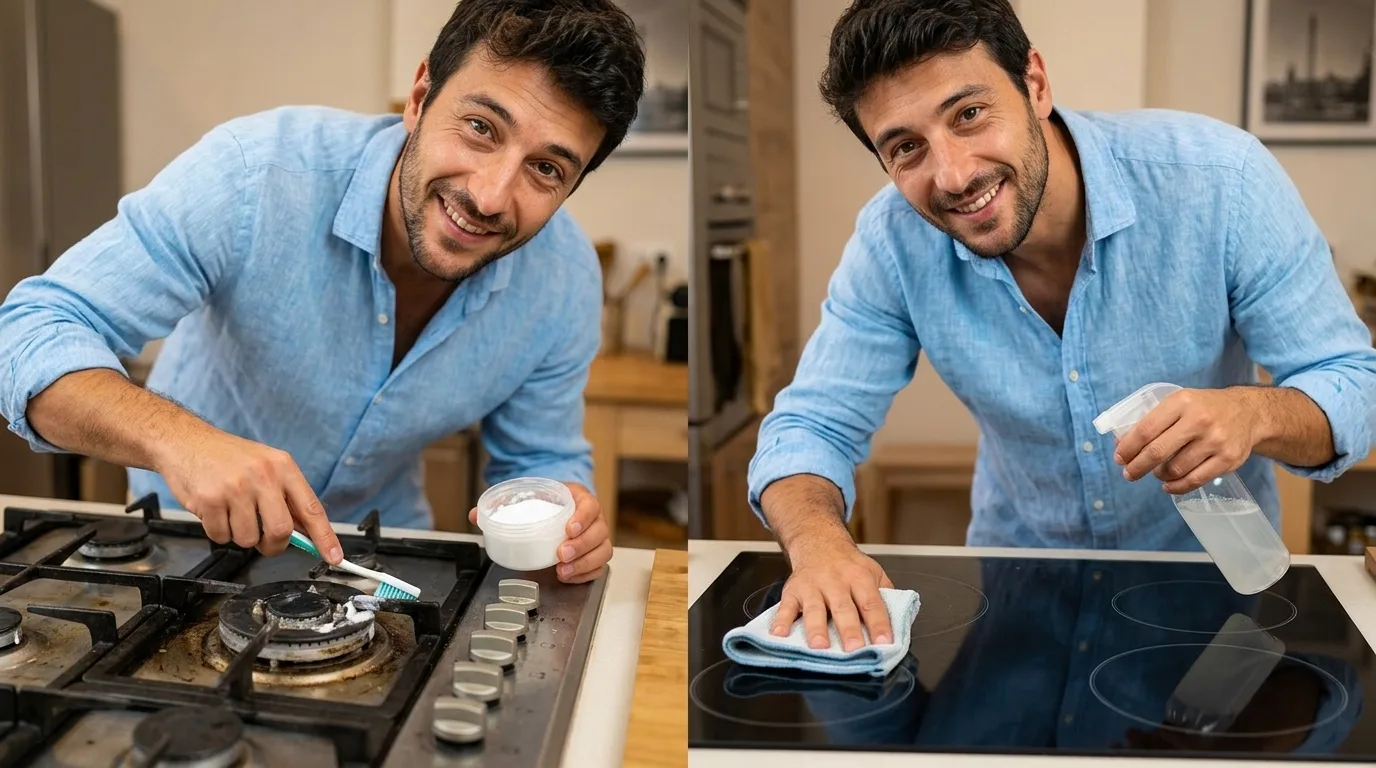 Limpieza de anafe eléctrico vs. gas Limpieza de anafe eléctrico vs. gas