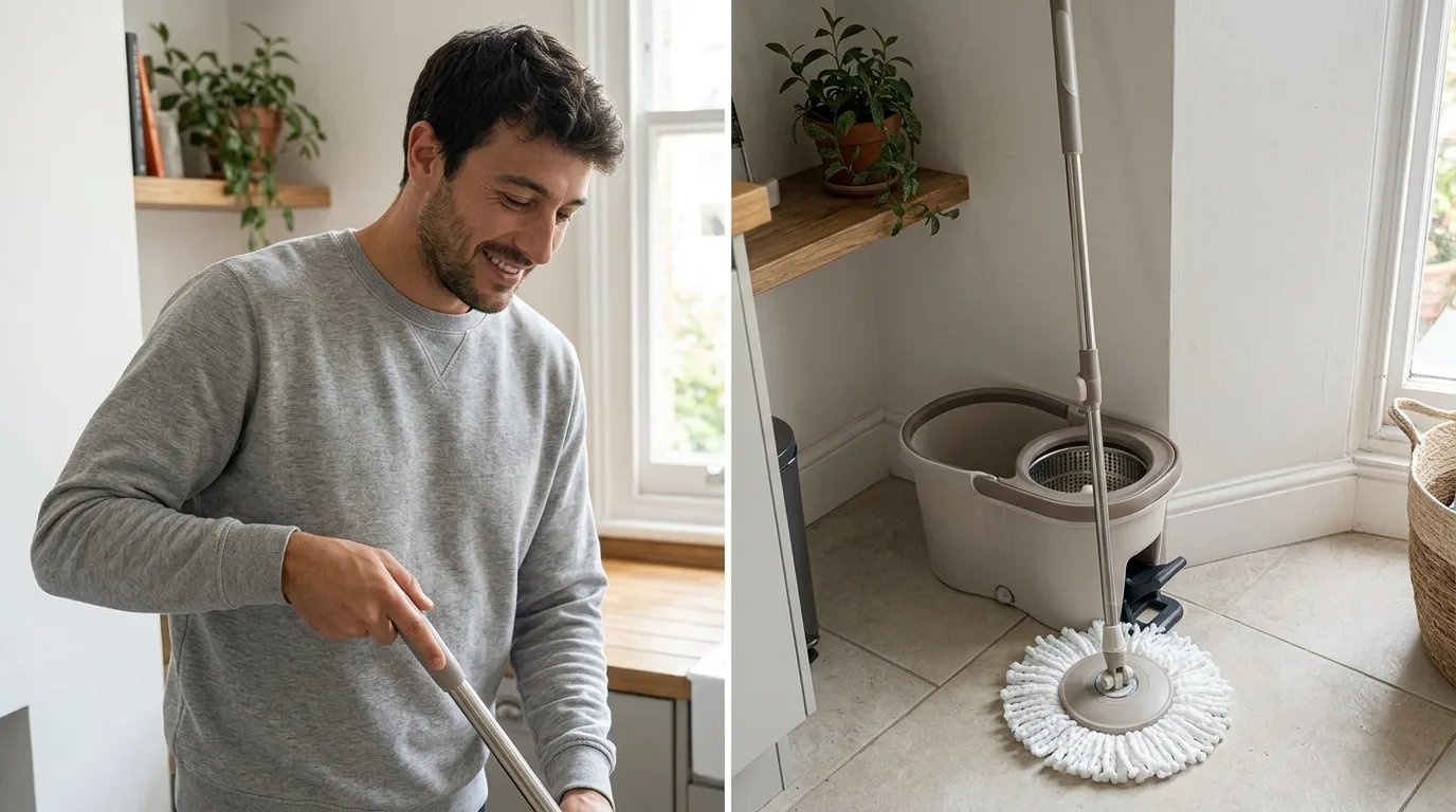 ¿Cómo funciona una mopa rotativa? ¿Cómo funciona una mopa rotativa?