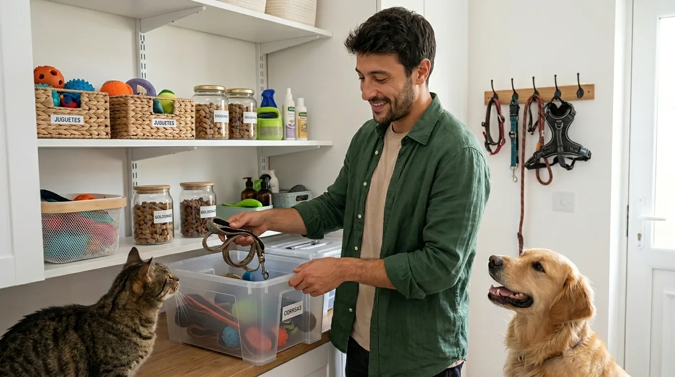 Cómo organizar los juguetes y accesorios de tu mascota Cómo organizar los juguetes y accesorios de tu mascota