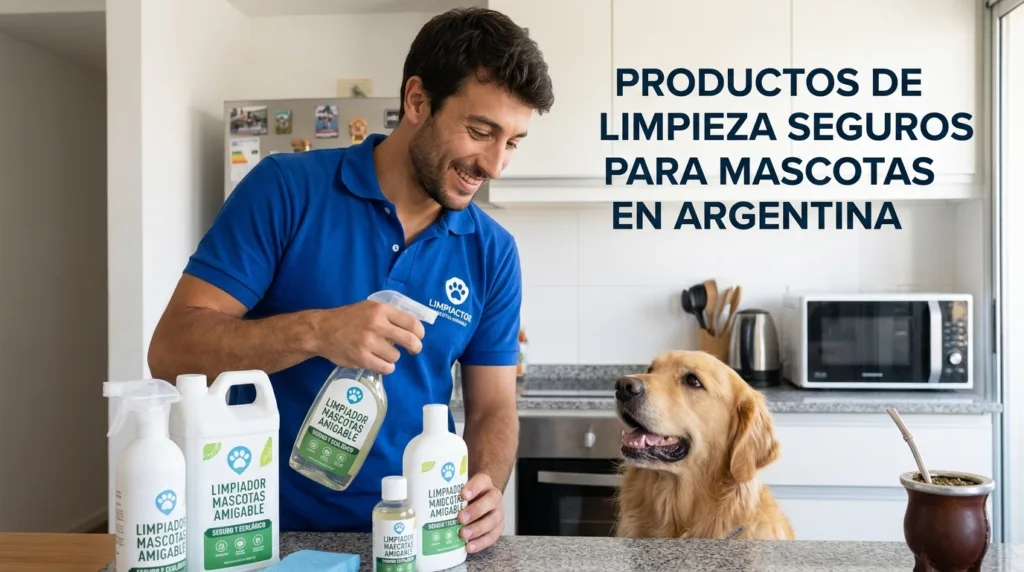 Productos de limpieza "Pet Friendly" disponibles en Argentina