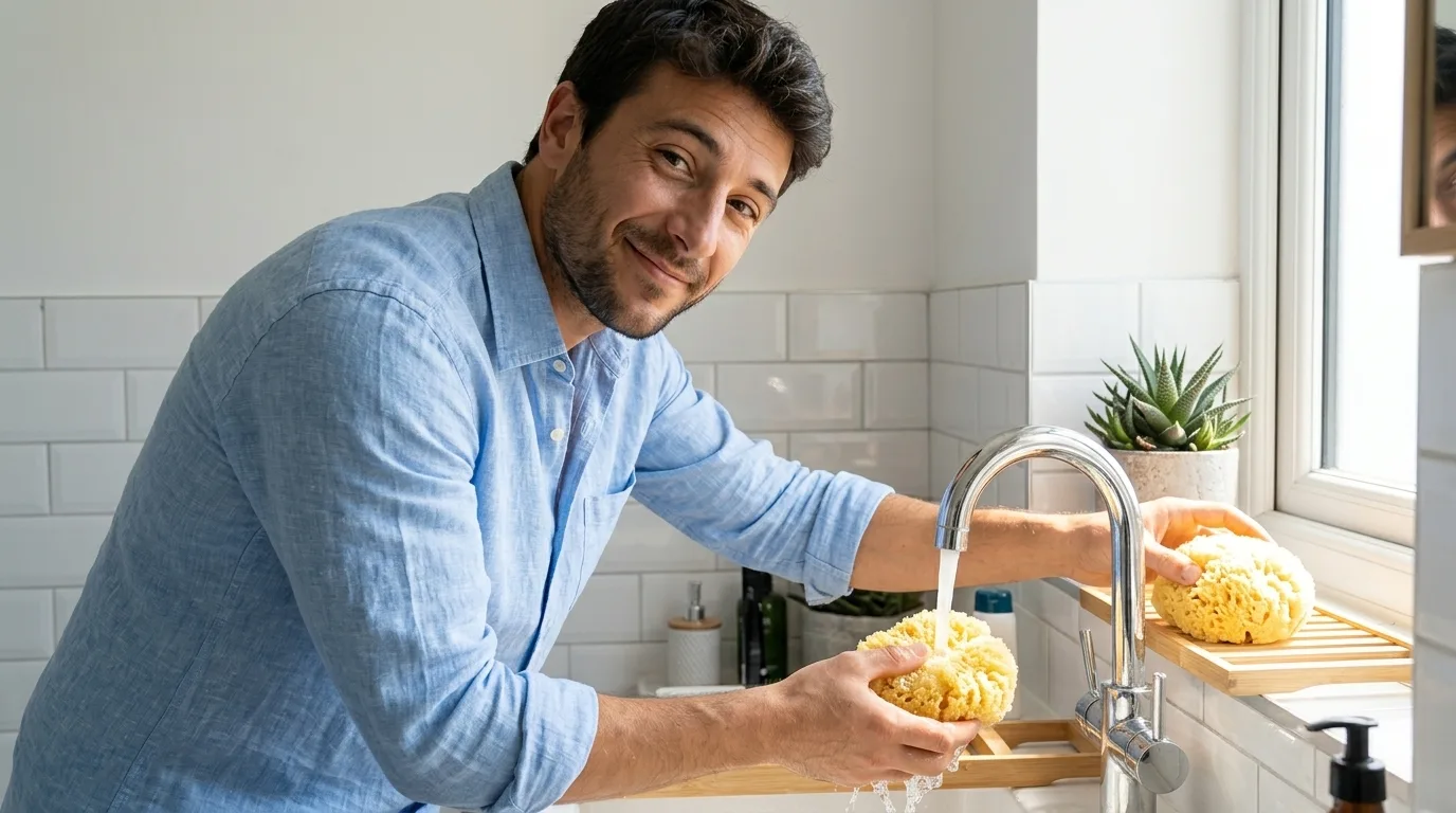 El truco que me ayuda a ahorrar en esponjas de baño: duran más y quedan como NUEVAS El truco que me ayuda a ahorrar en esponjas de baño: duran más y quedan como NUEVAS